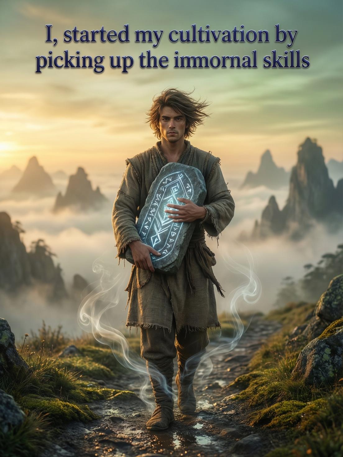 I, started my cultivation by picking up the immortal skills cover