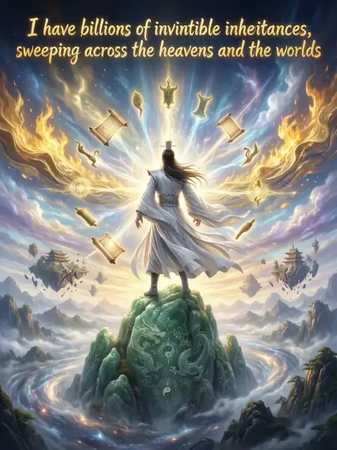 I have billions of invincible inheritances, sweeping across the heavens and the worlds cover