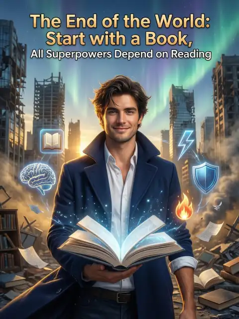 The End of the World: Start with a Book, All Superpowers Depend on Reading cover