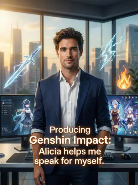 Producing Genshin Impact: Alicia helps me speak for myself cover