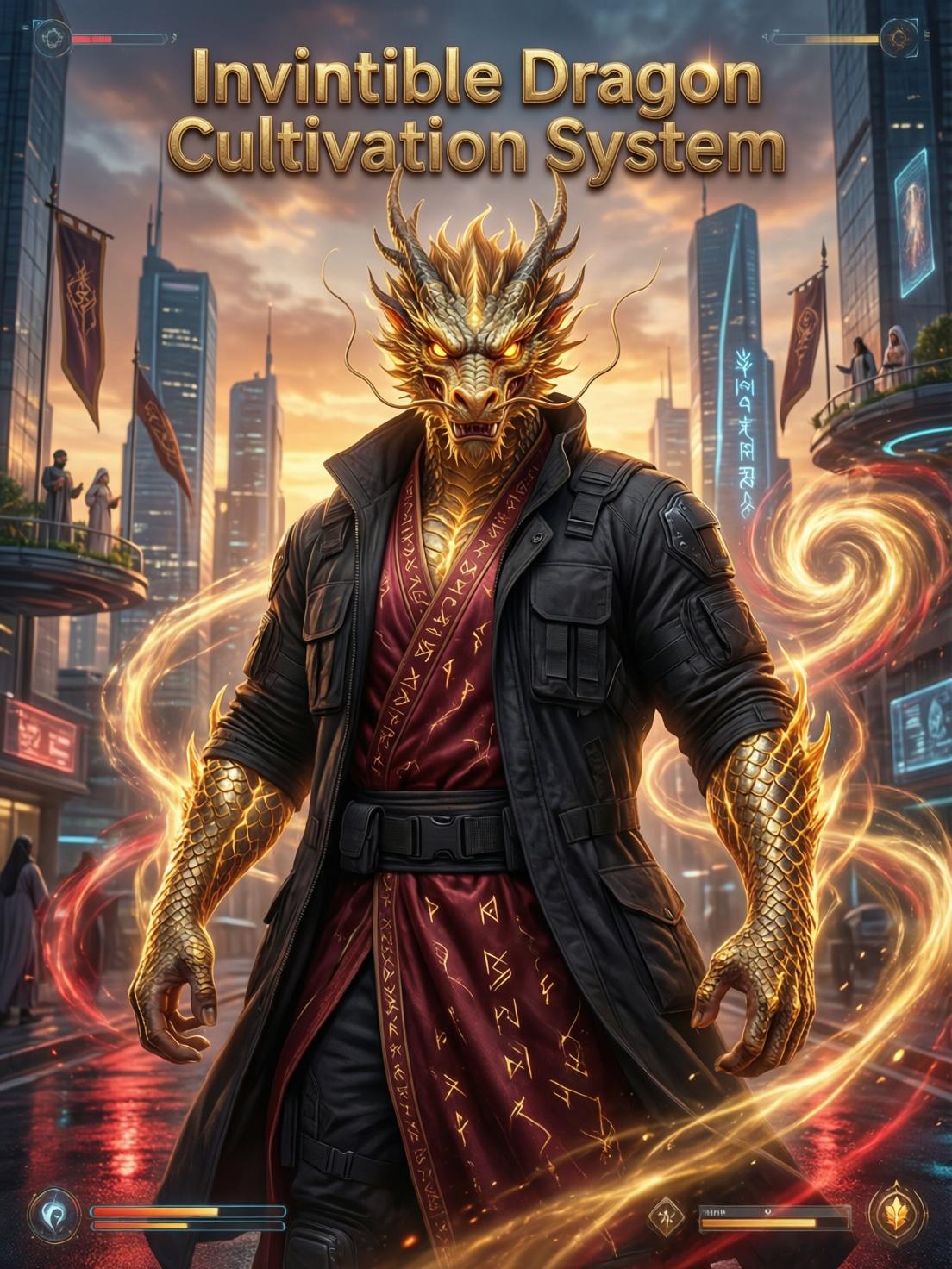 Invincible Dragon Cultivation System cover