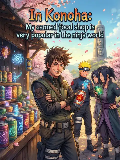 In Konoha: My canned food shop is very popular in the ninja world cover