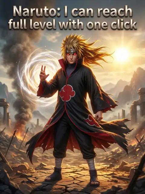 Naruto: I can reach full level with one click. cover