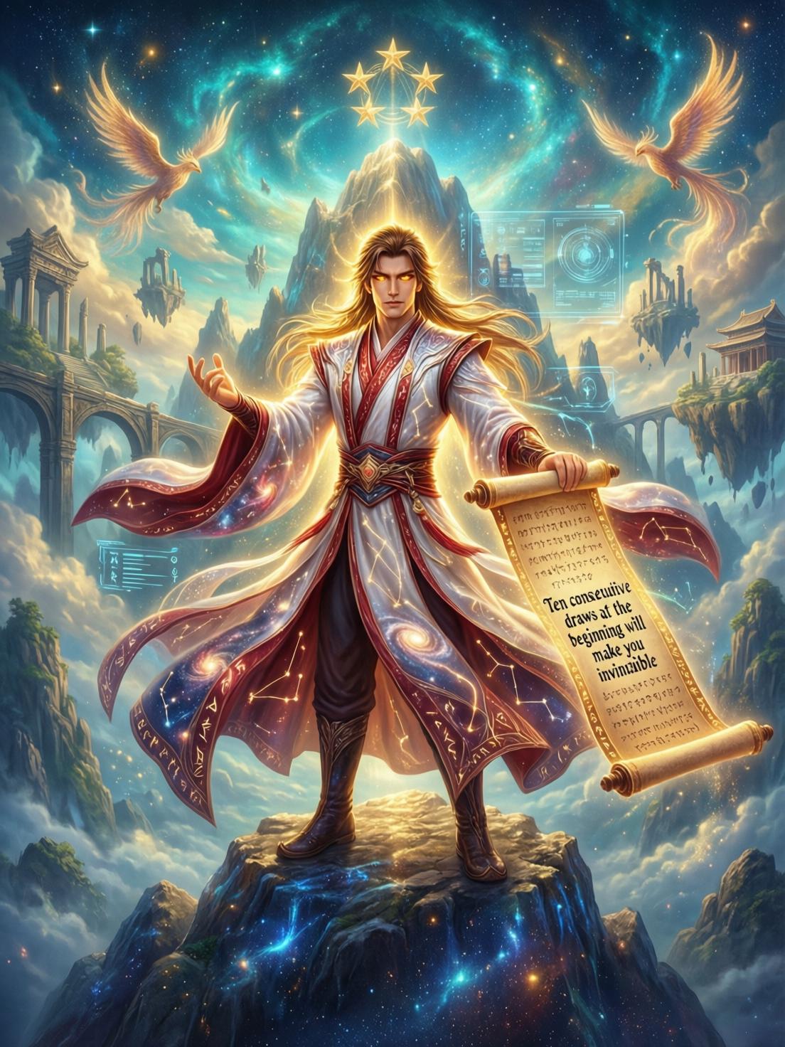 Fantasy: Ten consecutive draws at the beginning will make you invincible cover