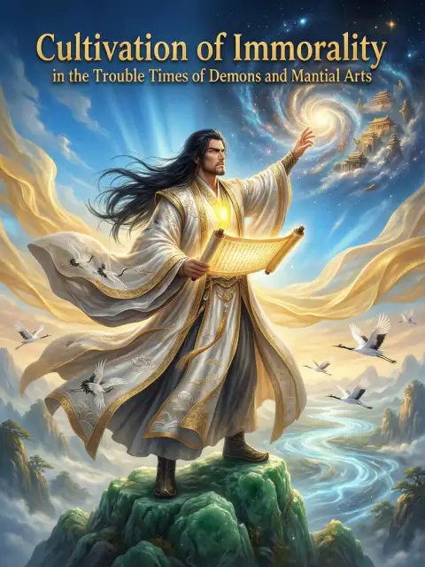 Cultivation of immortality in the troubled times of demons and martial arts cover