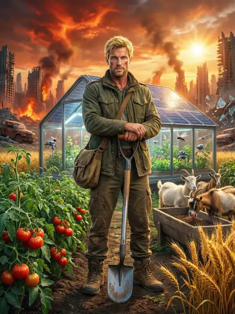 Global Doomsday: I have a portable farm! cover