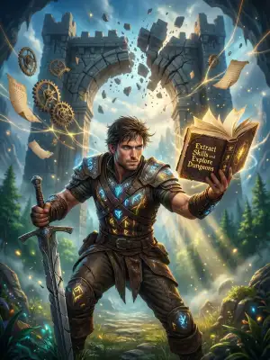 Extract Skills and Explore Dungeons (Random Skills: Exploring Dungeons) cover