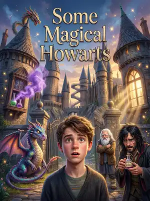 some magical Hogwarts cover