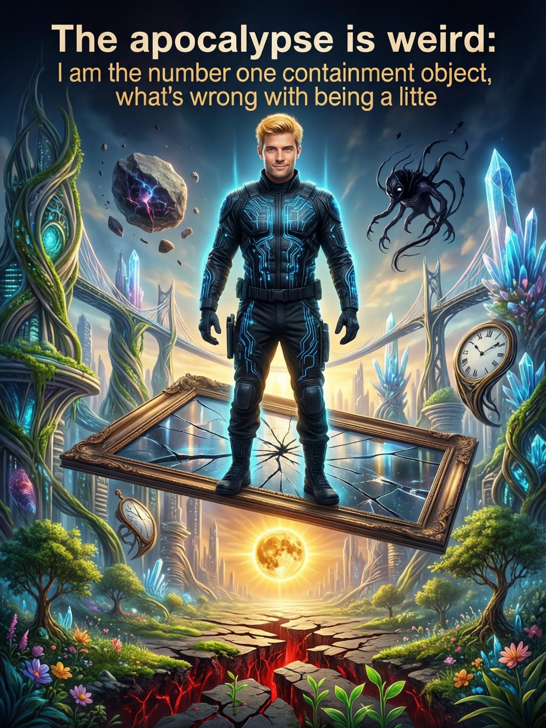 The apocalypse is weird: I am the number one containment object, what's wrong with being a litt cover