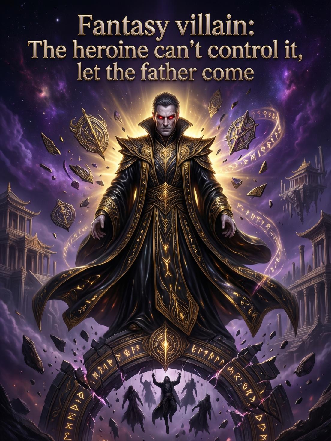 Fantasy villain: The heroine can't control it, let the father come cover