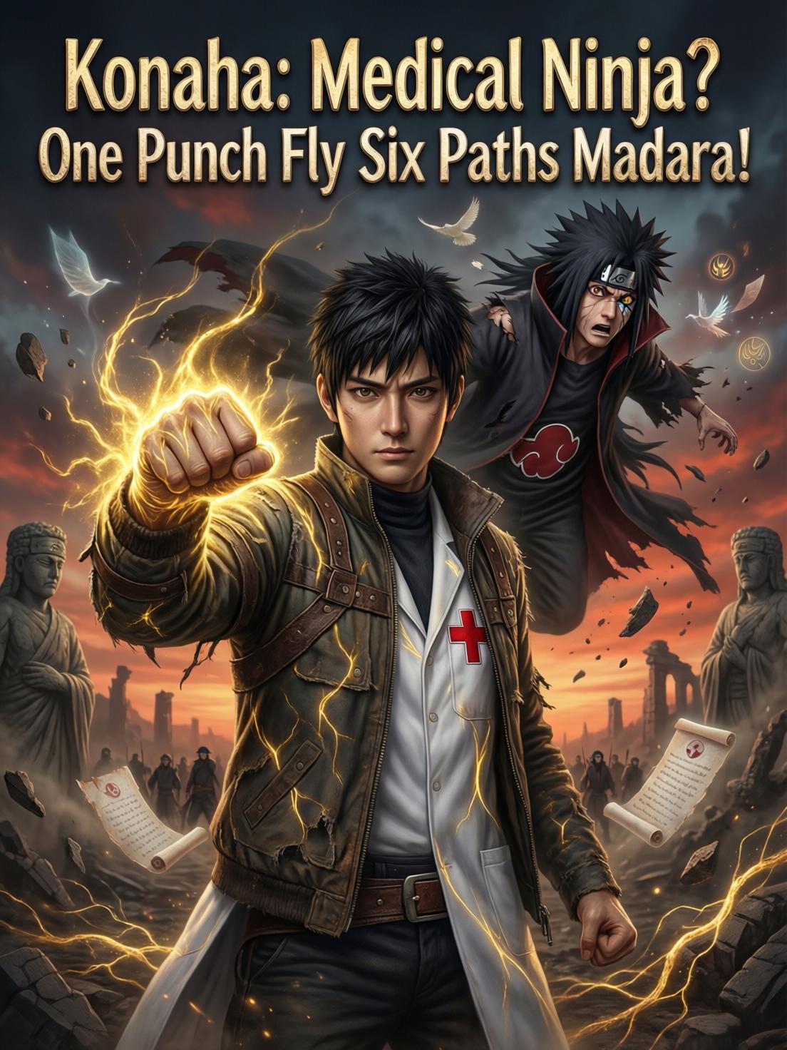 Konoha: Medical Ninja? One Punch Fly Six Paths Madara cover