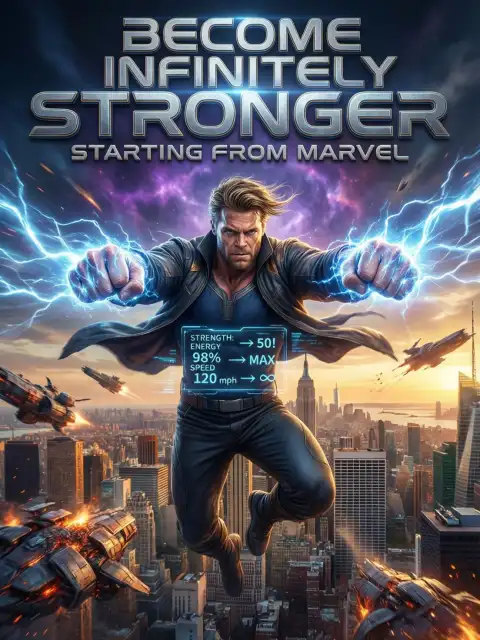Become infinitely stronger starting from Marvel cover