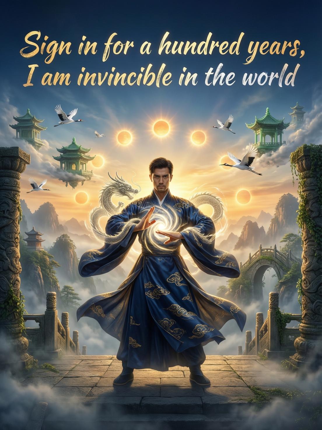 Sign in for a hundred years, I am invincible in the world cover