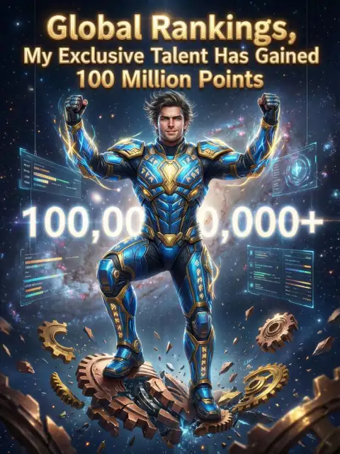 Global Rankings, My Exclusive Talent Has Gained 100 Million Points cover
