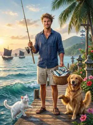 Golden Fishing Village cover