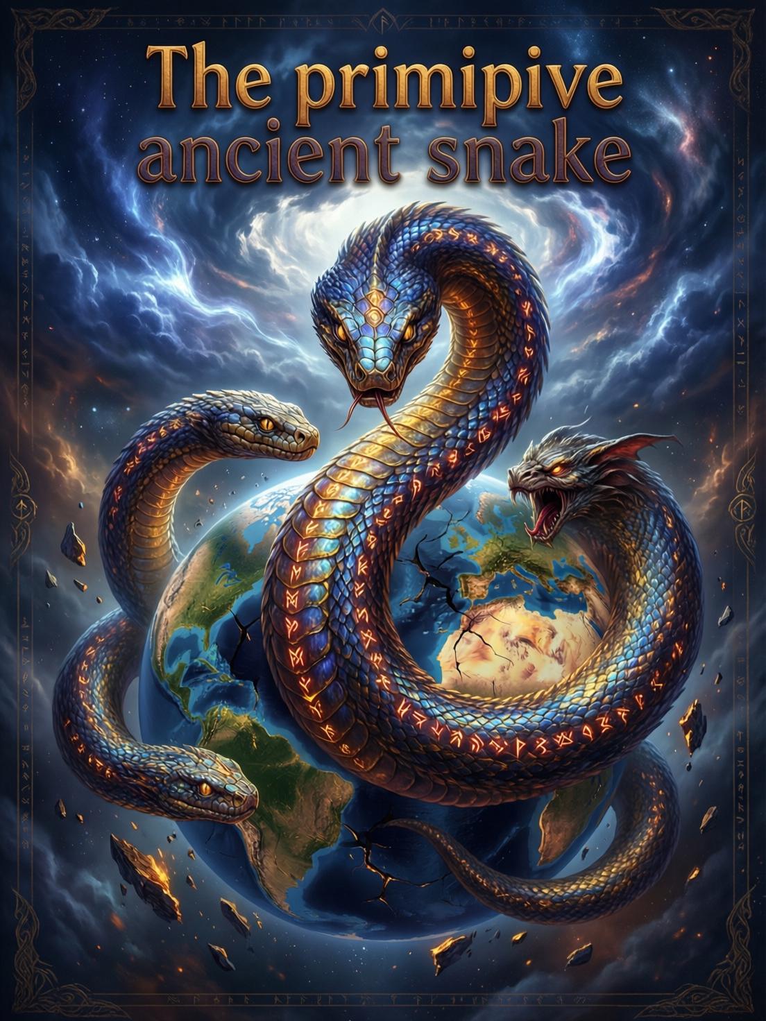 The primitive ancient snake cover