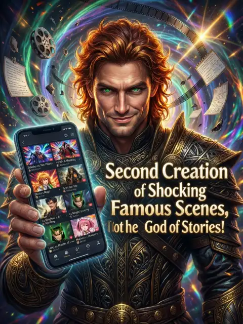 Second creation of shocking famous scenes, Loki, the god of stories! cover