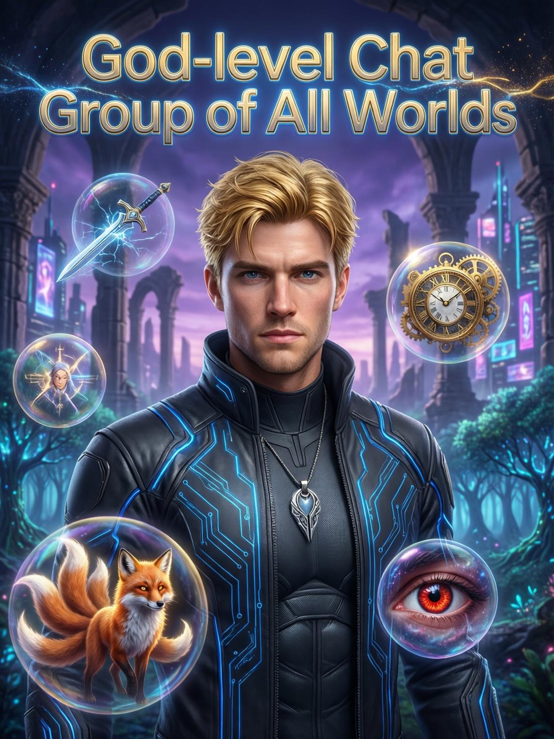 God-level chat group of all worlds cover