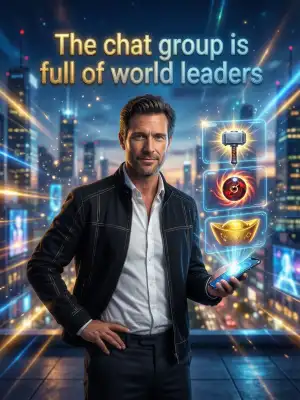 The chat group is full of world leaders cover