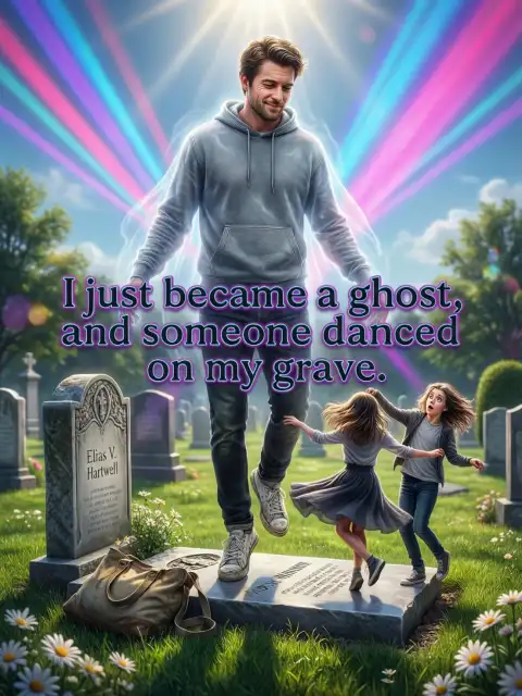 I just became a ghost, and someone danced on my grave cover
