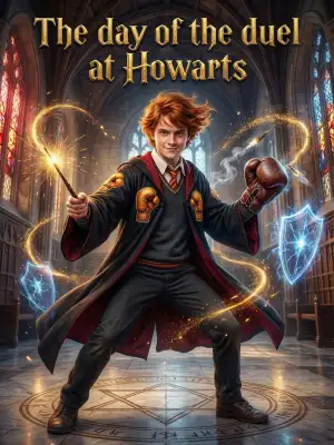 The day of the duel at Hogwarts cover