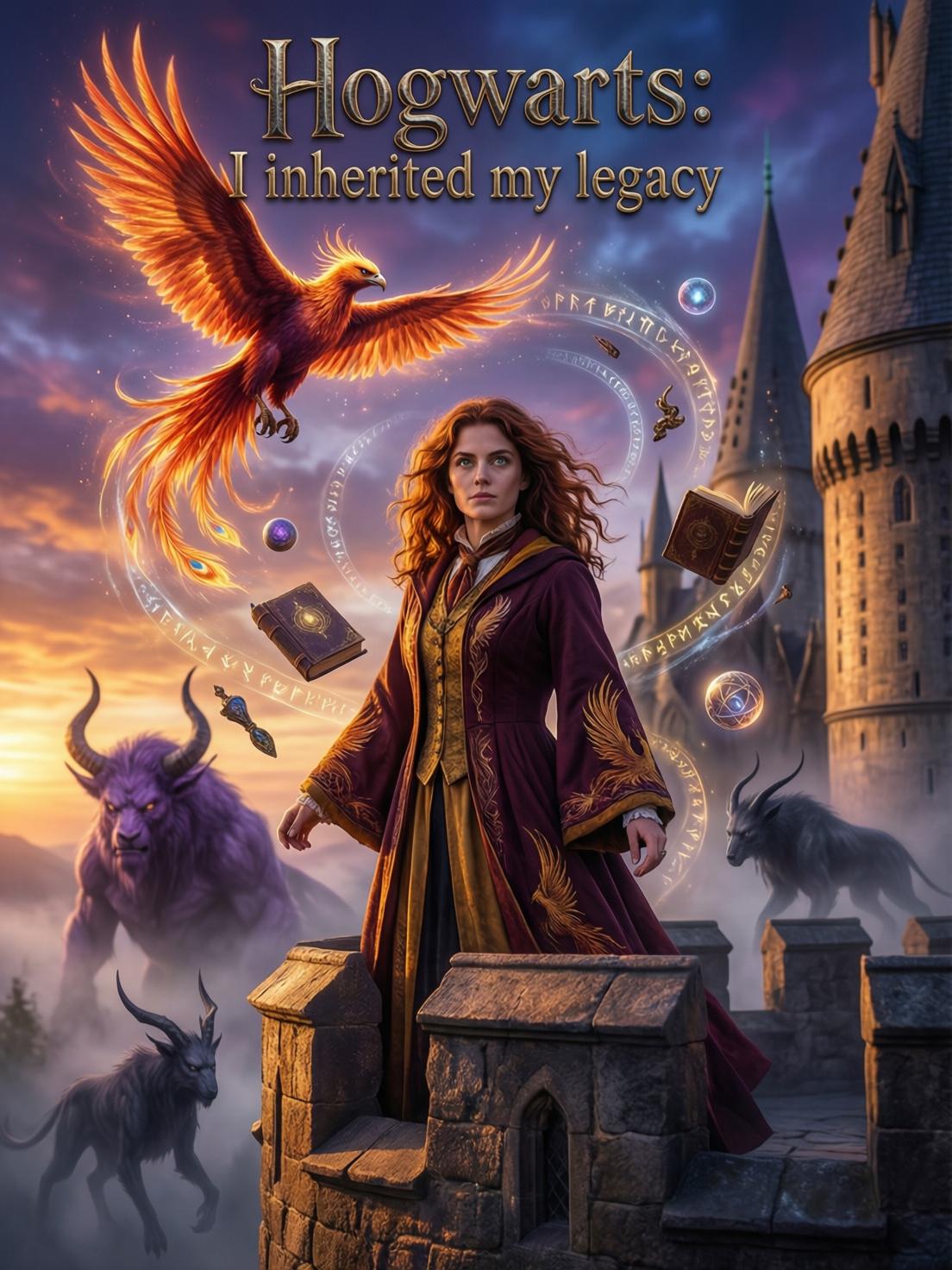 Hogwarts: I inherited my legacy cover