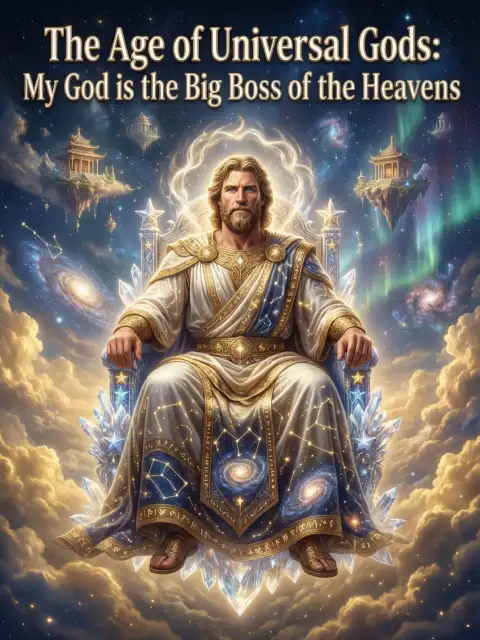 The Age of Universal Gods: My God is the Big Boss of the Heavens cover