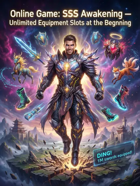 Online game: SSS awakening unlimited equipment slots at the beginning cover