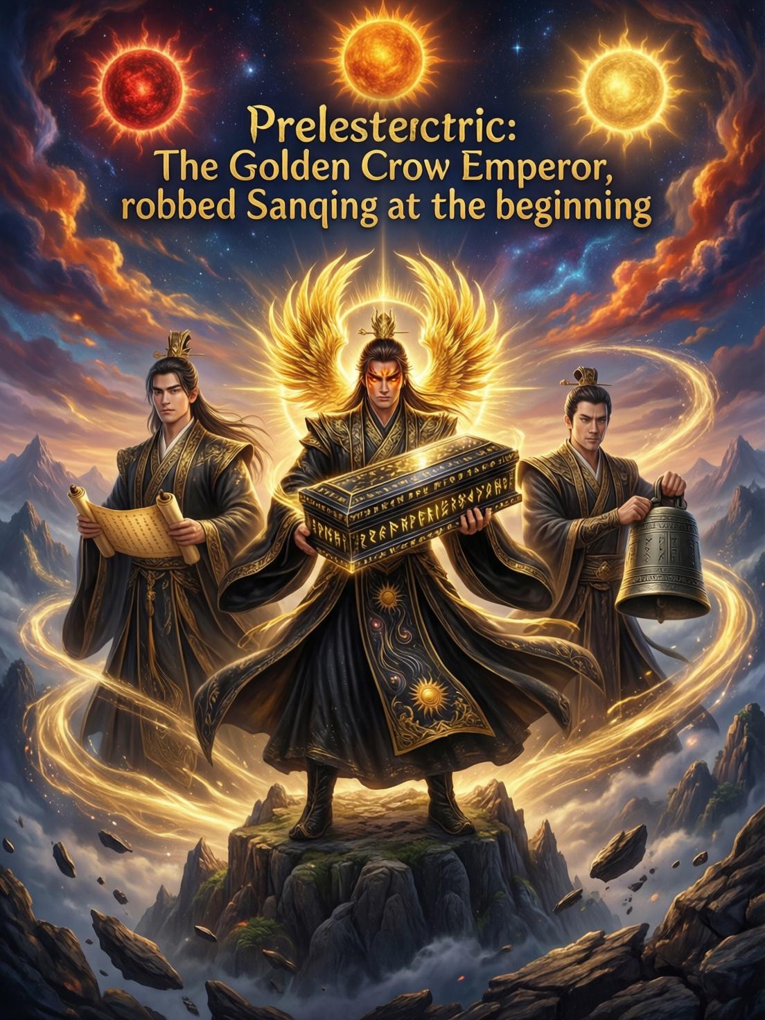 Prehistoric: The Golden Crow Emperor, robbed Sanqing at the beginning cover