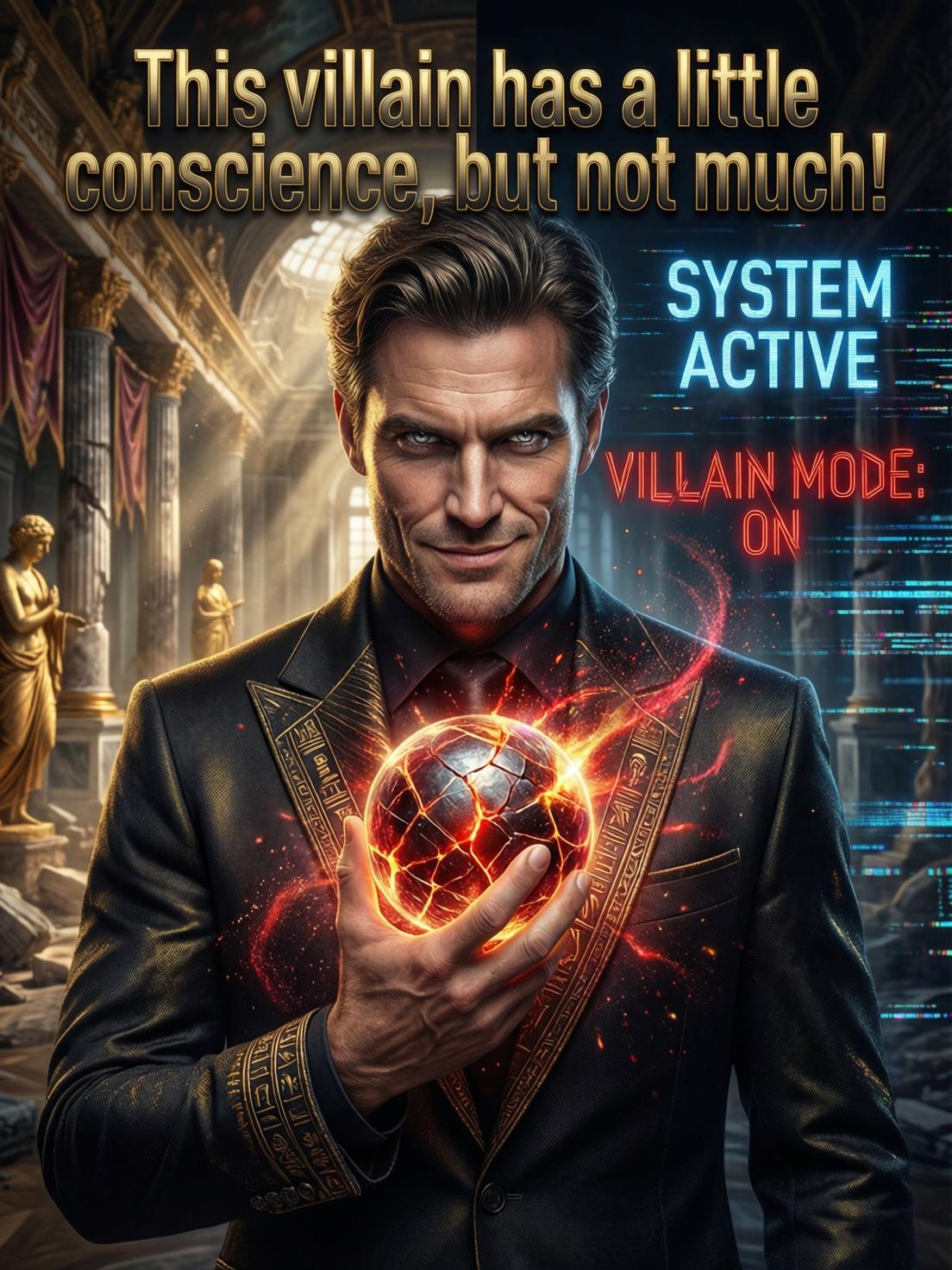 This villain has a little conscience, but not much! cover
