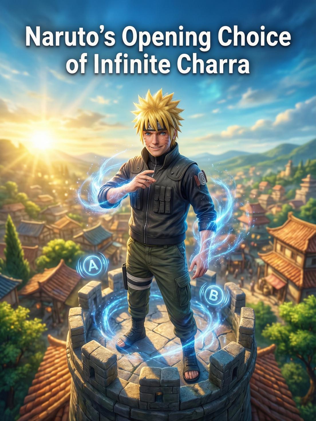 Naruto's opening choice of infinite chakra cover