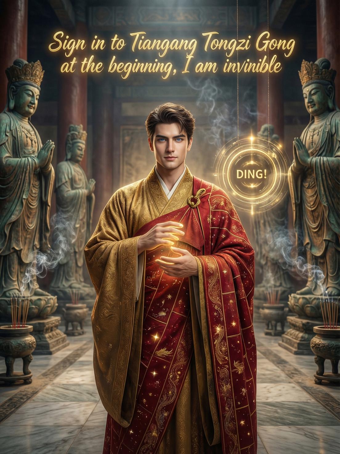 Sign in to Tiangang Tongzi Gong at the beginning, I am invincible cover