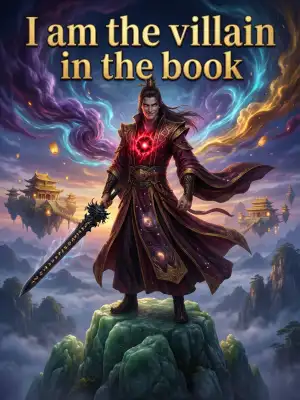 I am the villain in the book cover