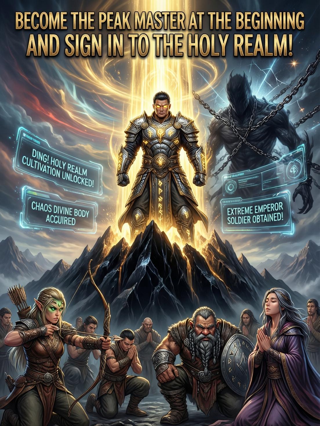 Become the peak master at the beginning and sign in to the holy realm! cover