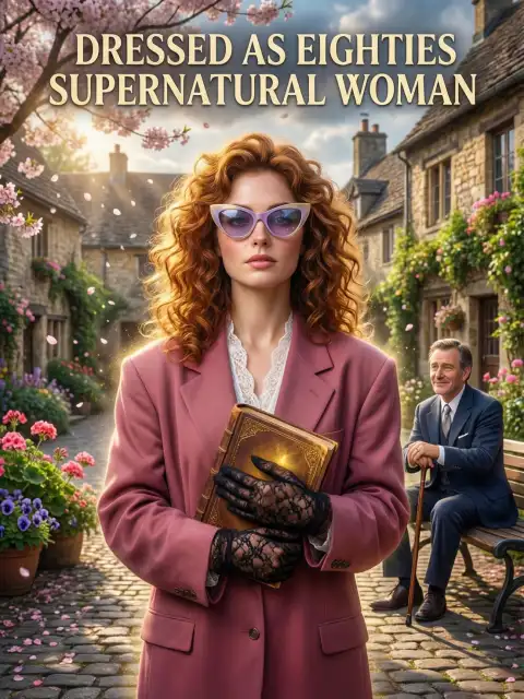 Dressed As Eighties Supernatural Woman cover