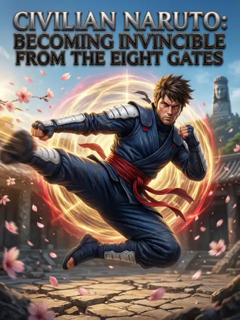 Civilian Naruto: Becoming invincible from the Eight Gates cover