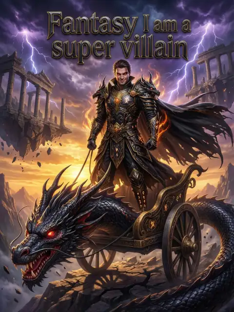 Fantasy I am a super villain cover