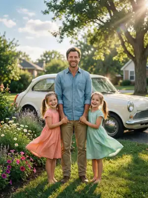 The Happy Life of the Reborn Dad cover