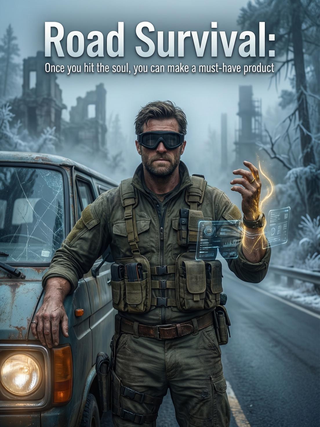 Road Survival: Once you hit the soul, you can make a must-have product cover