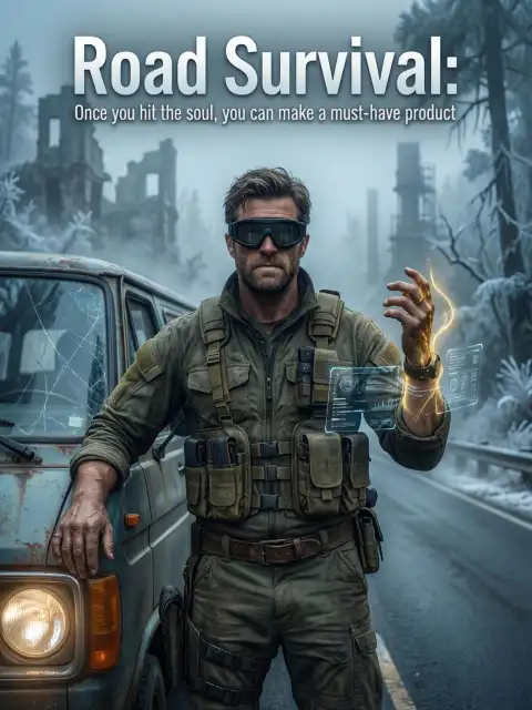 Road Survival: Once you hit the soul, you can make a must-have product cover