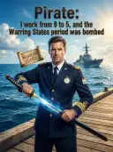 Pirate: I work from 9 to 5, and the Warring States period was bombed cover