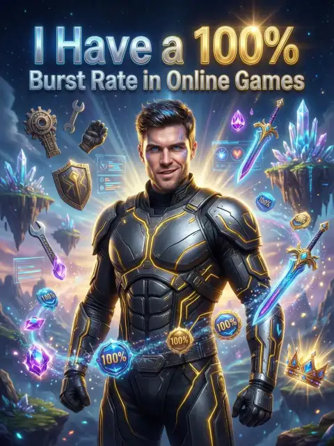 I Have a 100% Burst Rate in Online Games cover