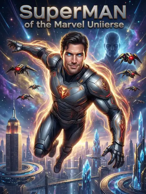 Superman of the Marvel Universe cover