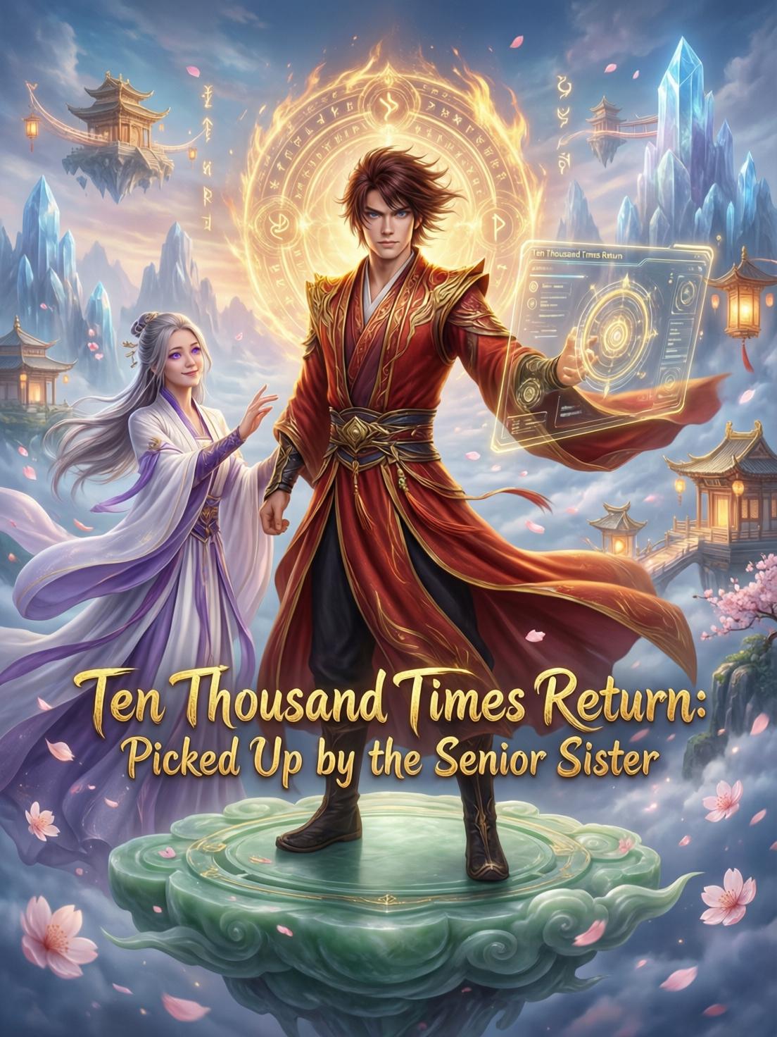 Ten thousand times return, the game started with being picked up by the senior sister cover