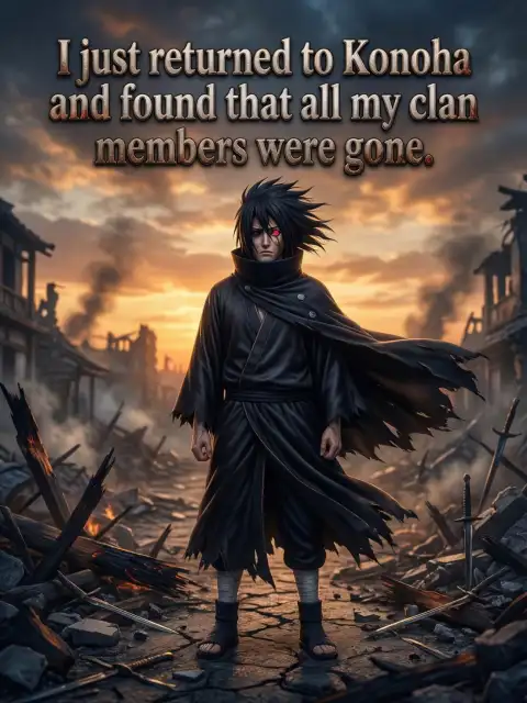 I just returned to Konoha and found that all my clan members were gone. cover