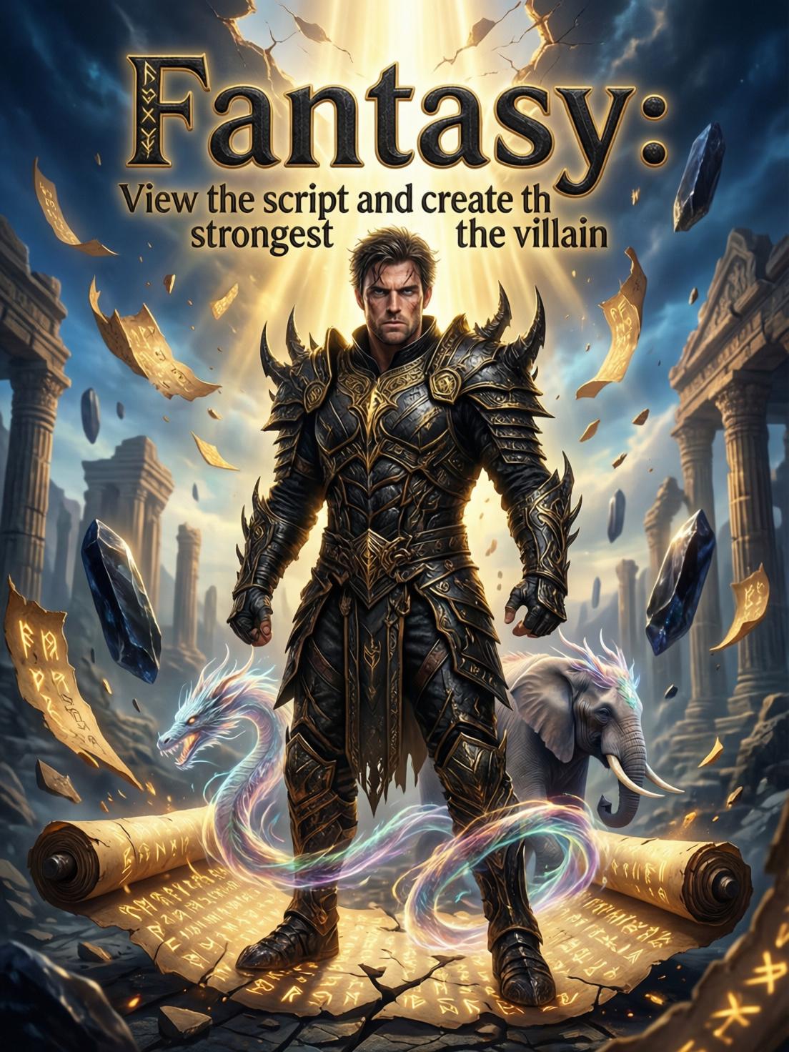 Fantasy: View the script and create the strongest villain cover