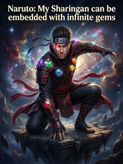 Naruto: My Sharingan can be embedded with infinite gems cover