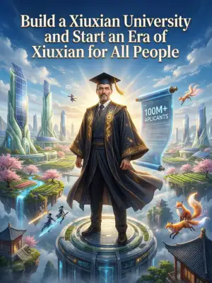 Build a Xiuxian University and start an era of Xiuxian for all people cover