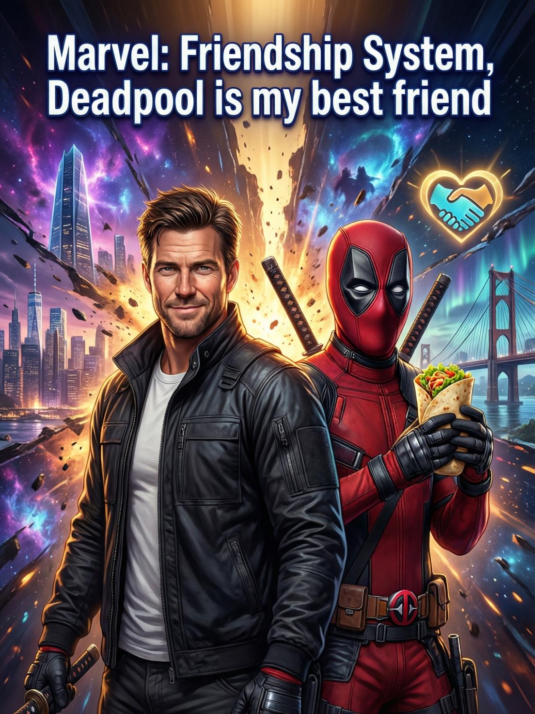 Marvel: Friendship System, Deadpool is my best friend cover