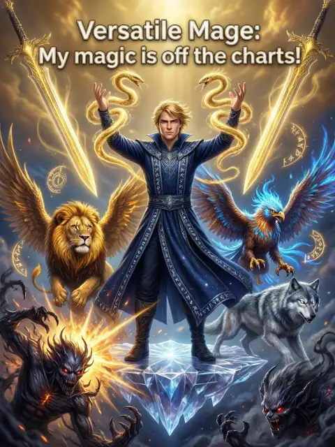 Versatile Mage: My magic is off the charts! cover